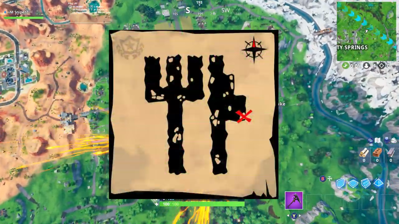 search treasure map signpost stage 1