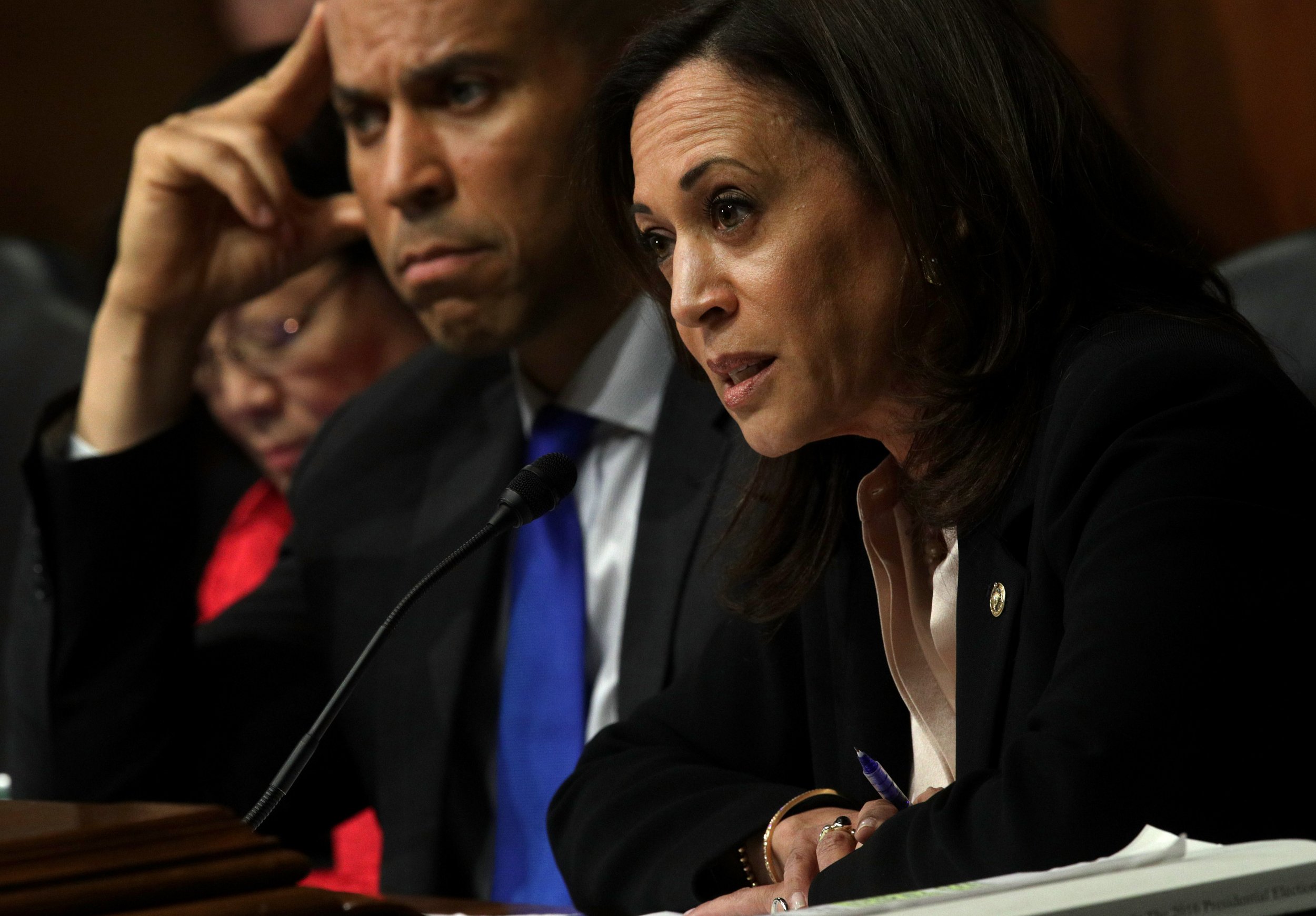 Kamala Harris Responds To Trump Calling Barr Questions 'Nasty ...