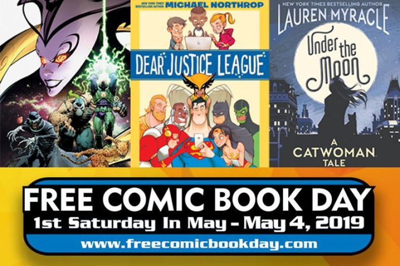 dc comics free comic book day 2019 year of the villain under the moon dear justice league