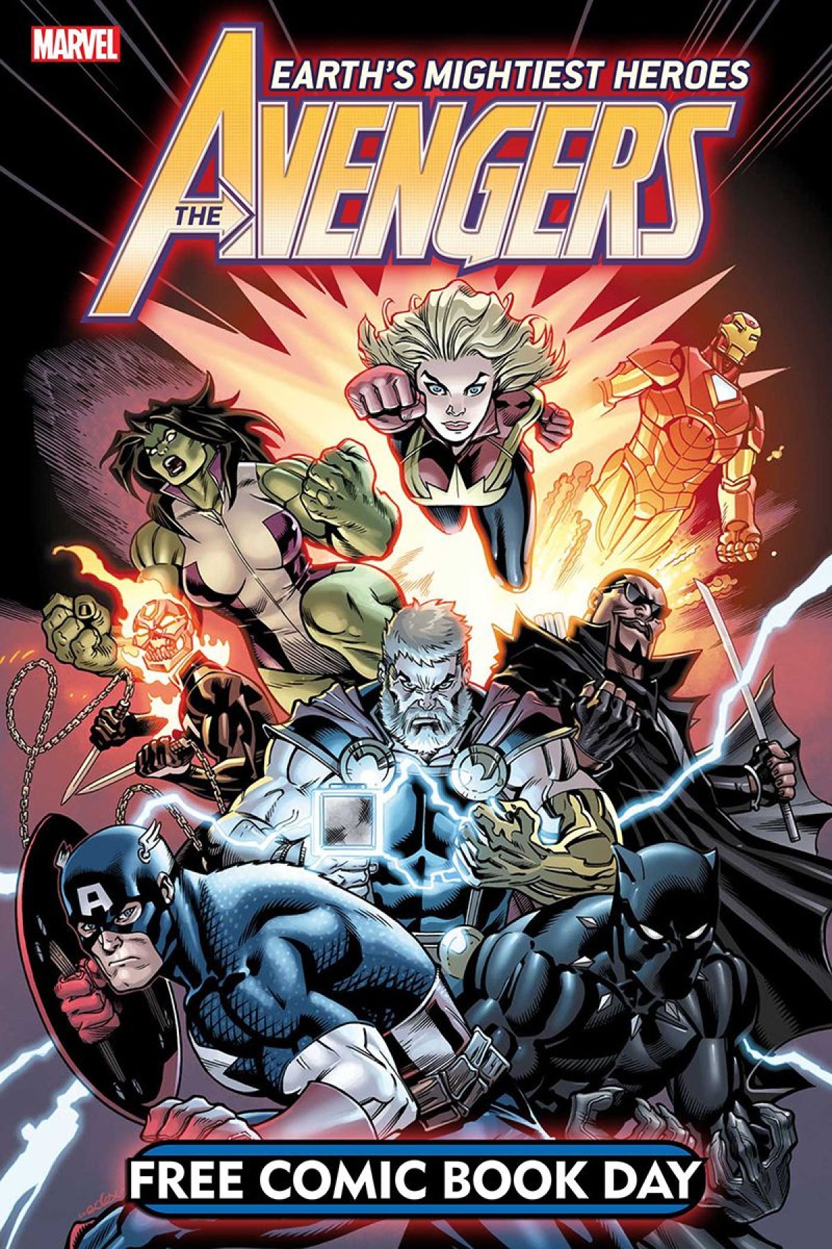 marvel comics avengers 1 free comic book day 2019