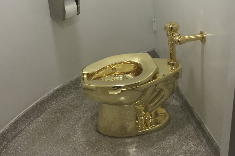 Gold Toilet, Trump