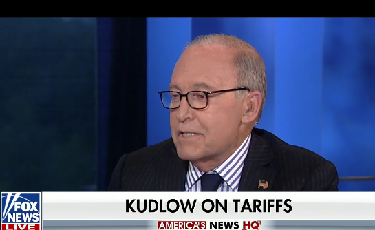 larry kudlow china tariffs