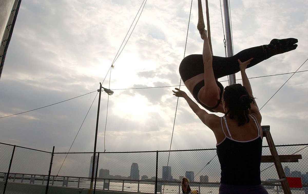 Trapeze School NY - Spencer Platt : Getty Images