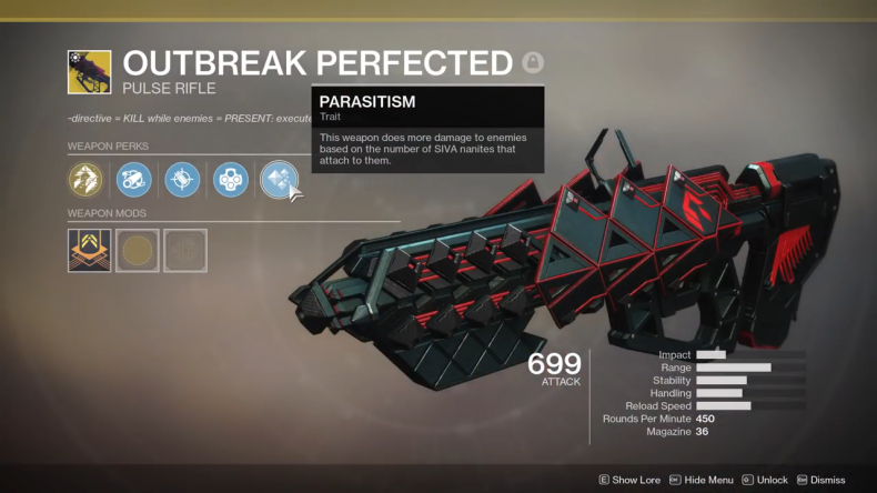 Outbreak Perfected Stats