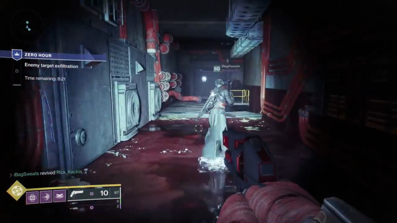 destiny 2 outbreak prime staircase room
