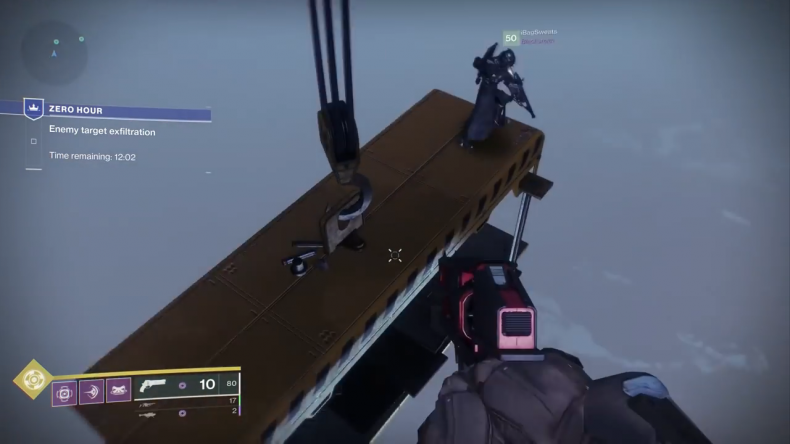 destiny 2 outbreak prime floating objects