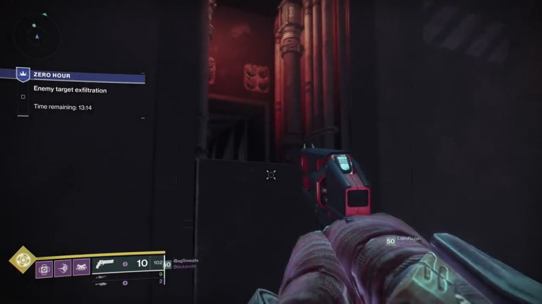 destiny 2 outbreak prime door jump left