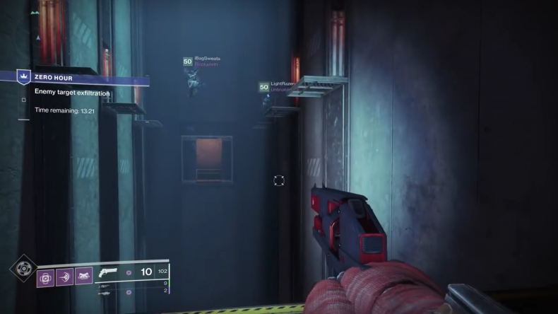 destiny 2 outbreak prime balcony platform door
