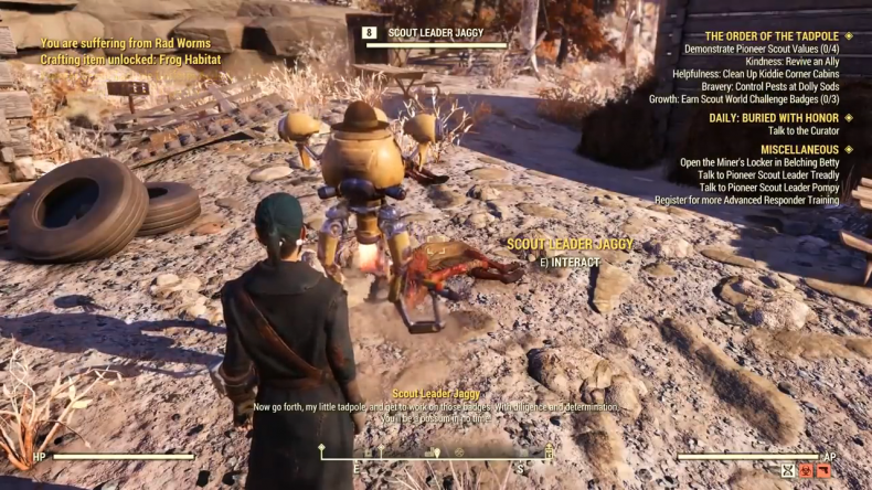 fallout 76 pioneer scout npc fallout 76 pioneer scout npc