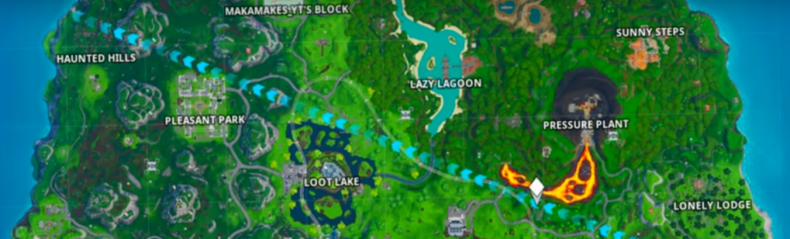 Fortbyte rock love spray near waterfall