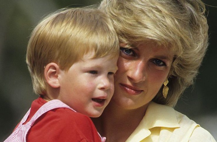 princess diana baby harry