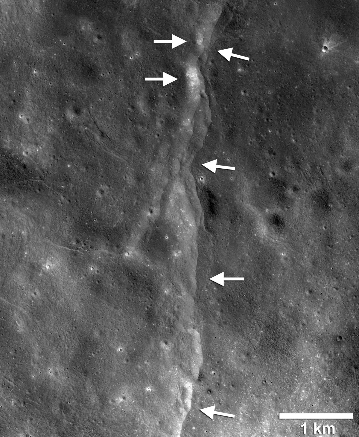 moon surface moonquakes