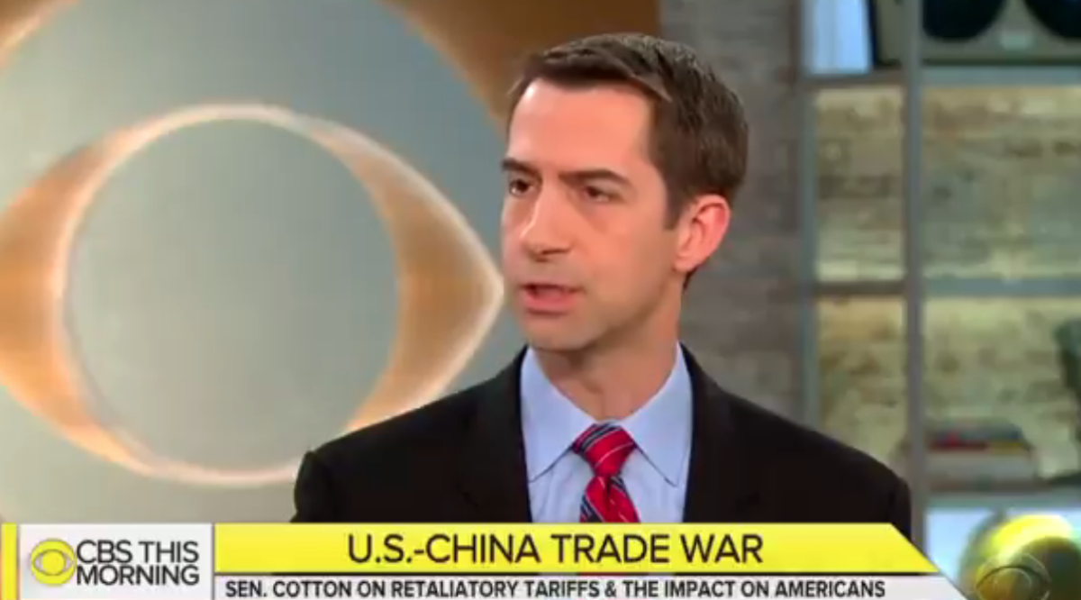 tom cotton china trade war