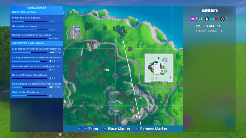 Fortnite fortbye 82 location