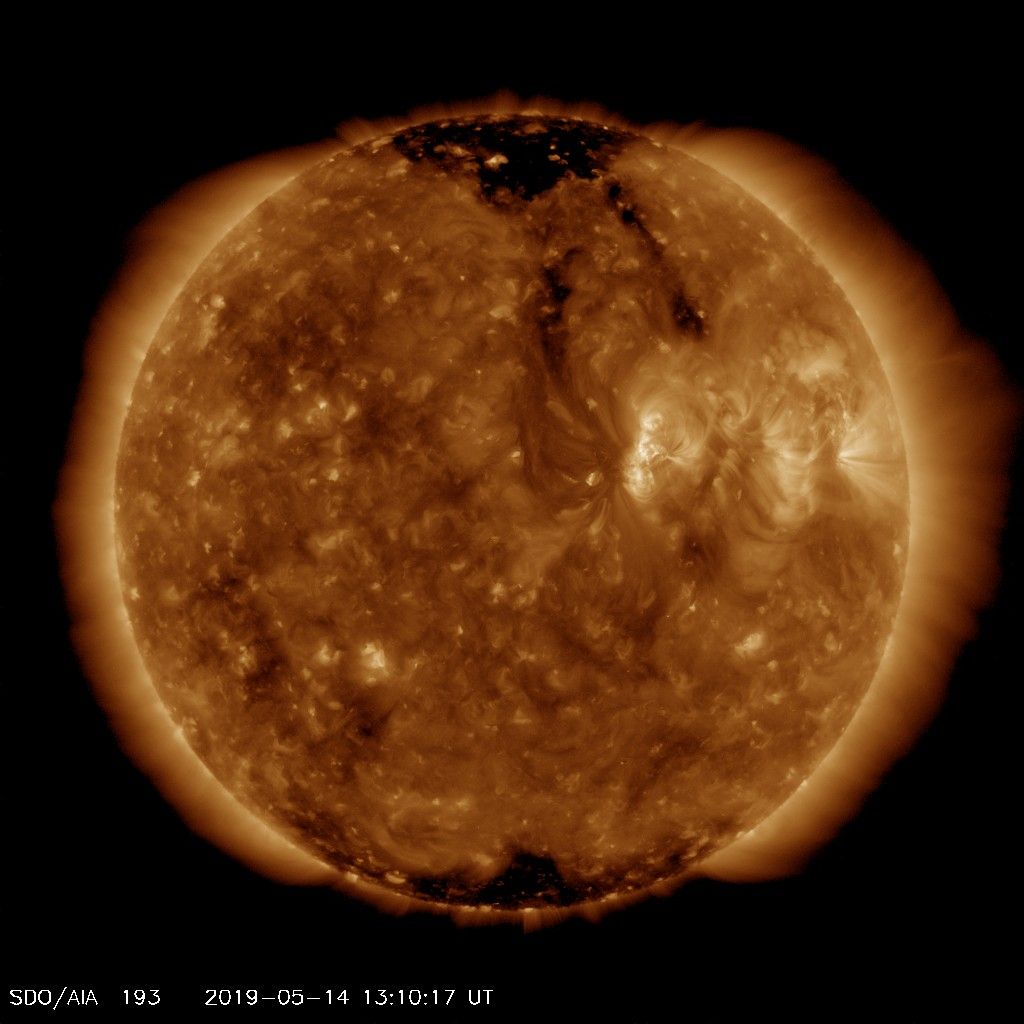 sun polar sunspots