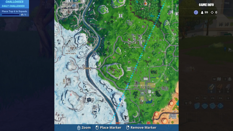 Fortnite oversized phone map