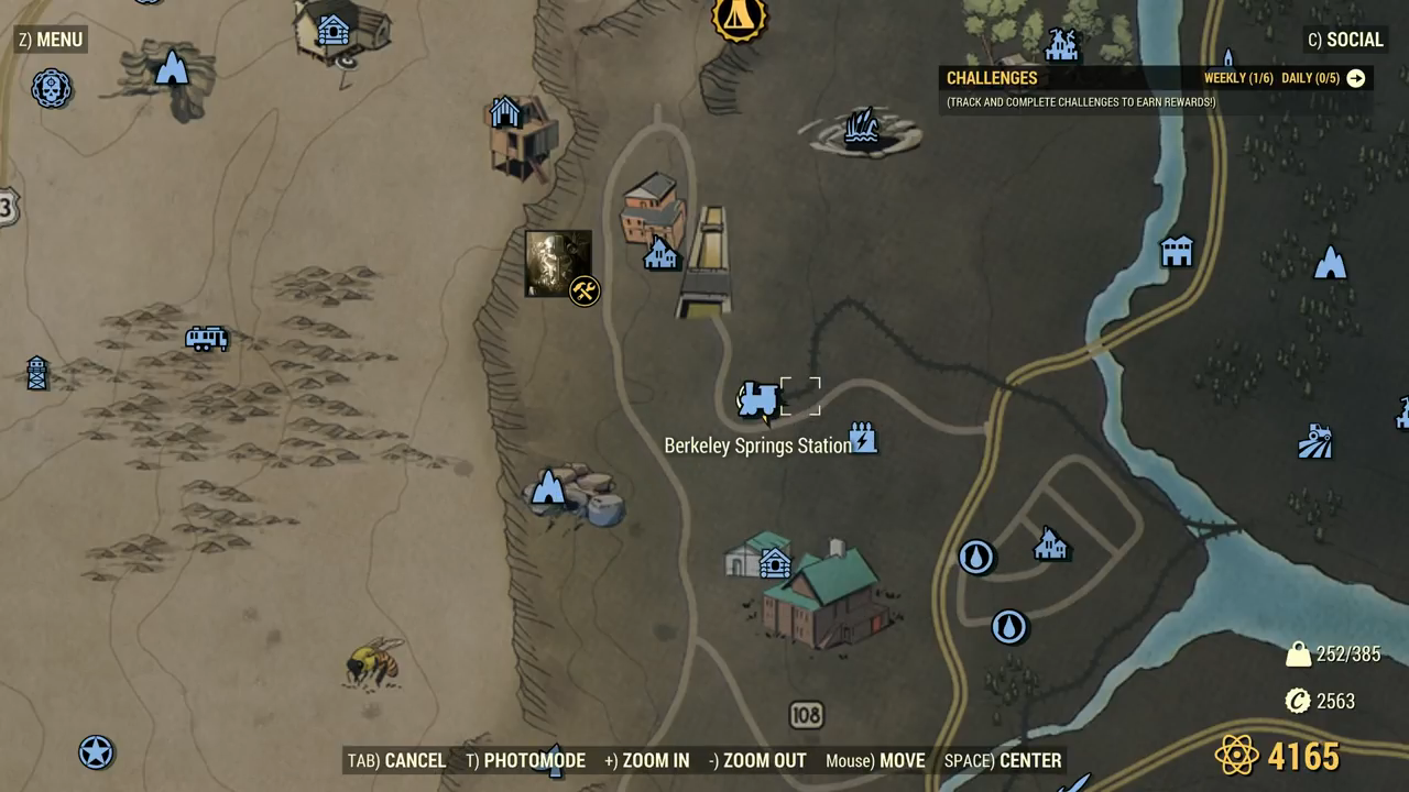 Fallout 76 Vendor Locations Map Fallout 76 Vendor Locations Map