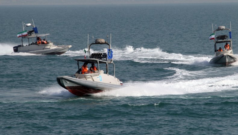 Iran boats navy attack US war