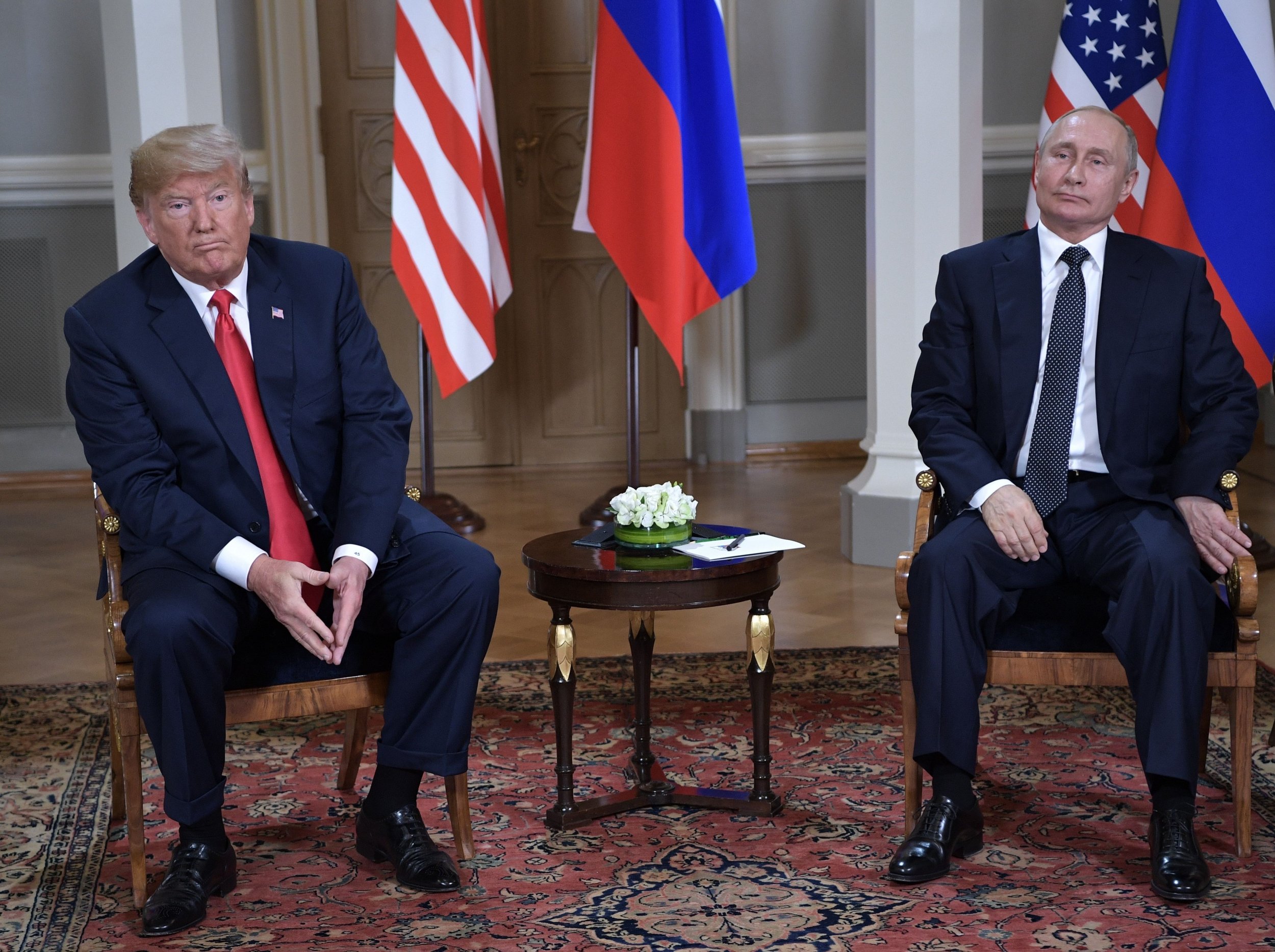 Donald Trump, Vladimir Putin