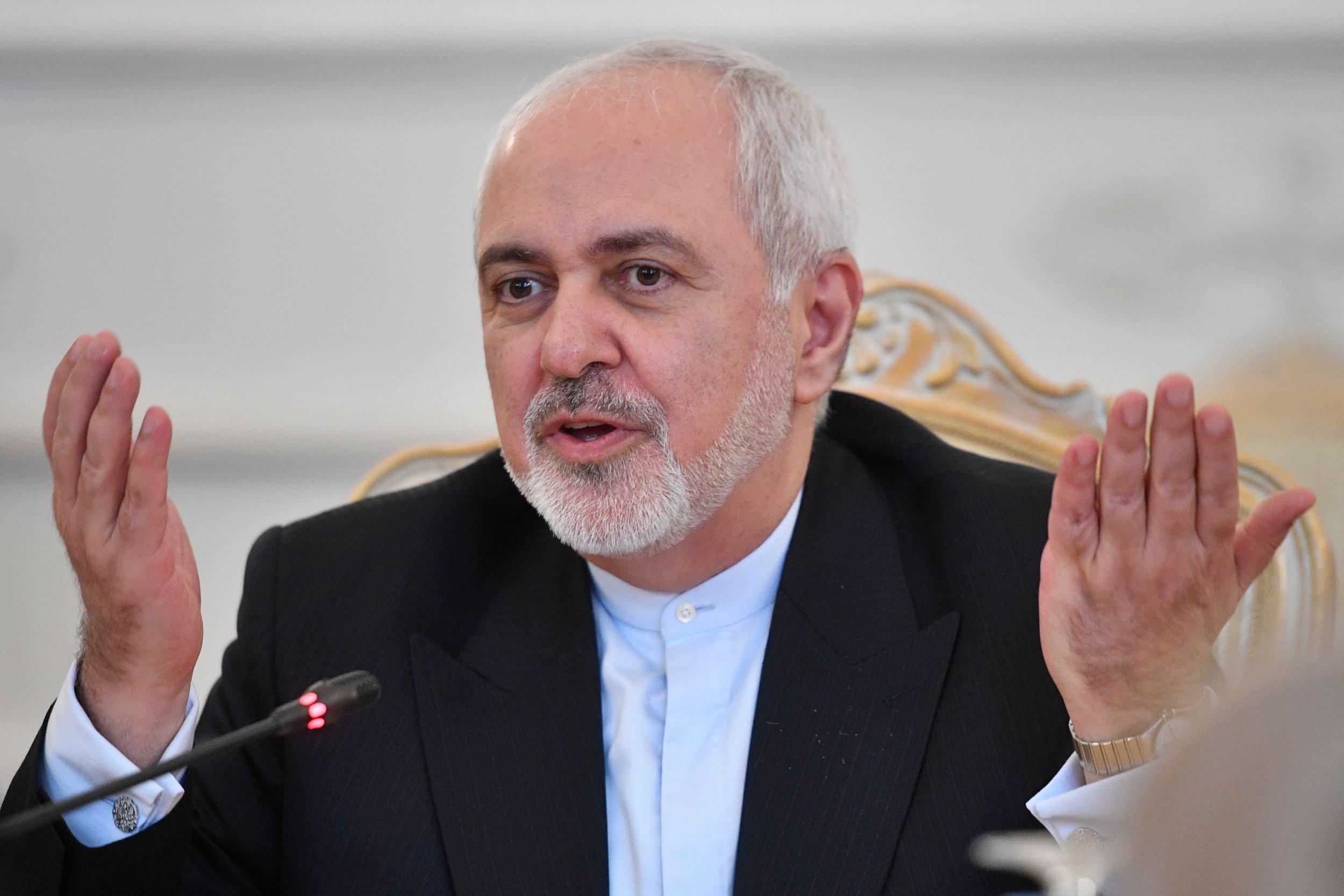 Mohammad Javad Zarif Iran Twitter Trump threat