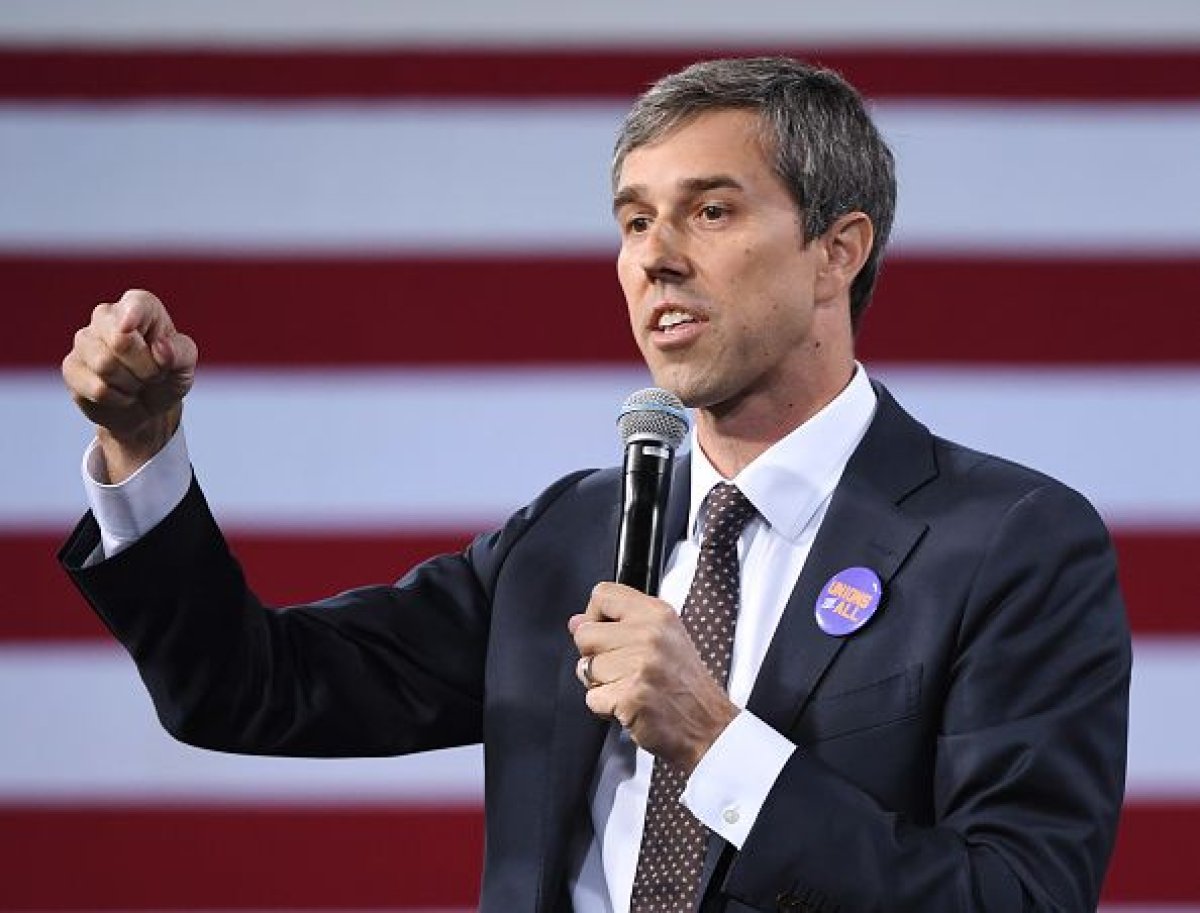 beto o'rourke speaks national forum on wages/working people