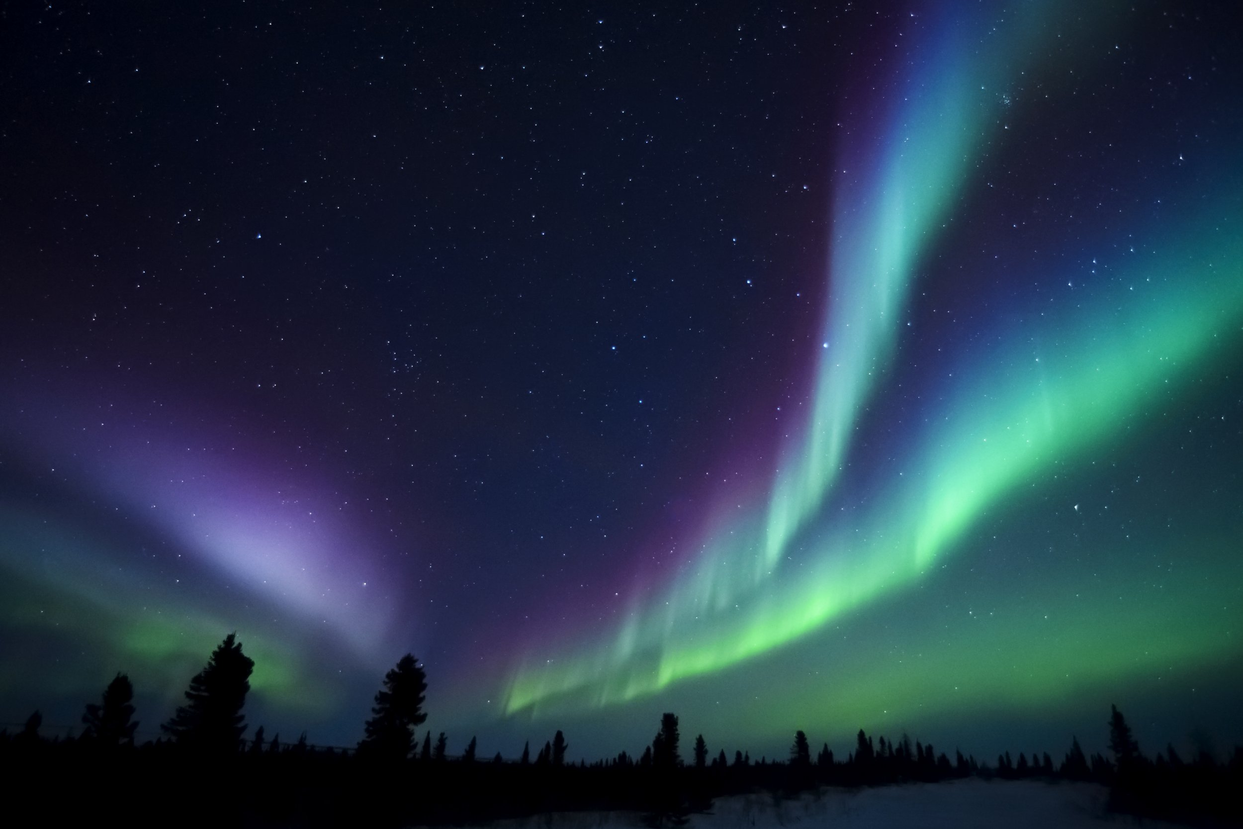 Magnetic Pole, Nothern Lights
