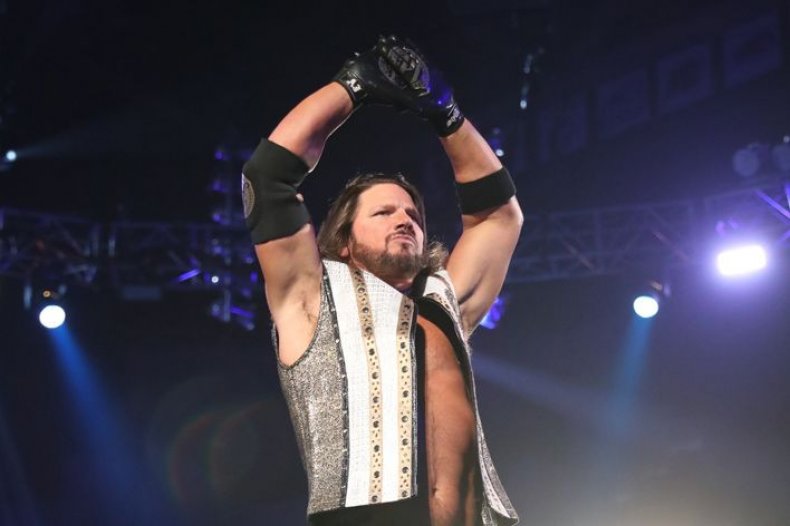 wwe aj styles interview contract