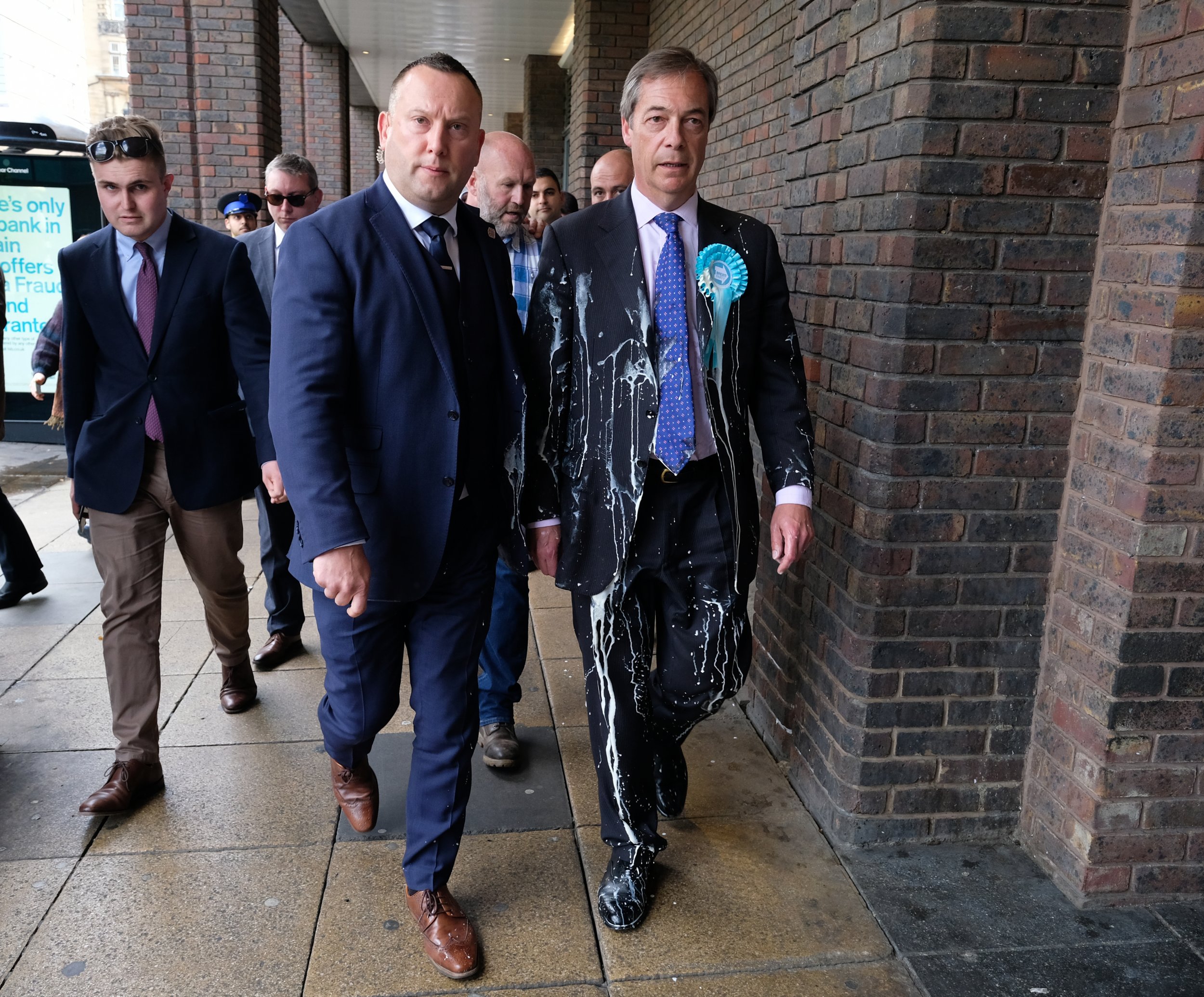 Farage nigel milkshake