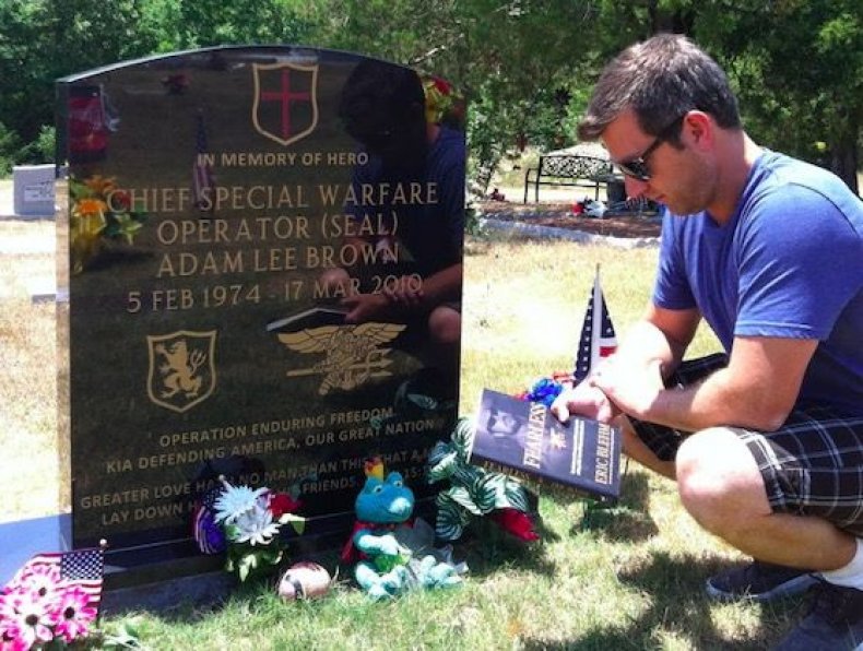 eric blehm fearless adam brown kelley brown memorial day
