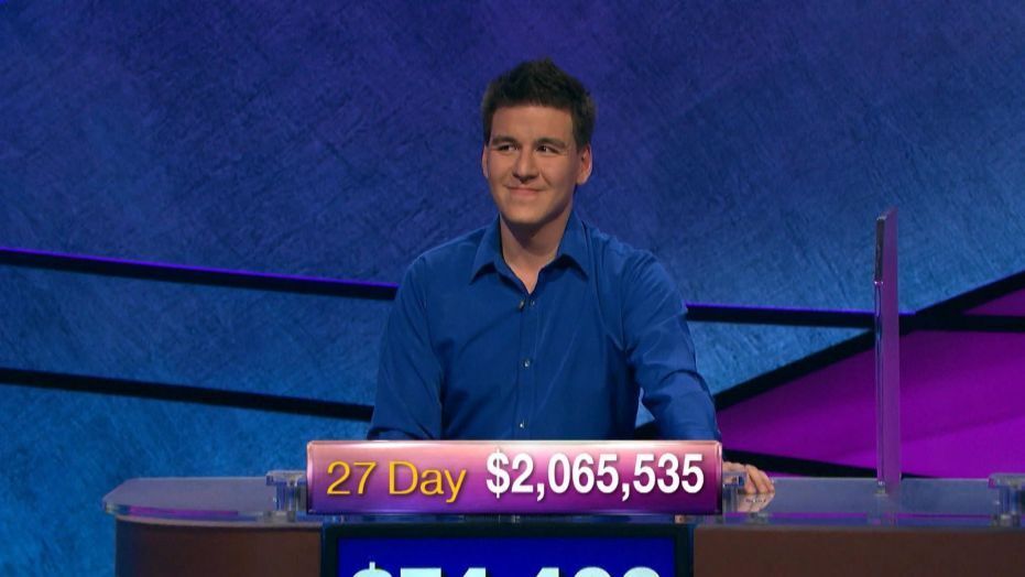 jeopardy records james winnings