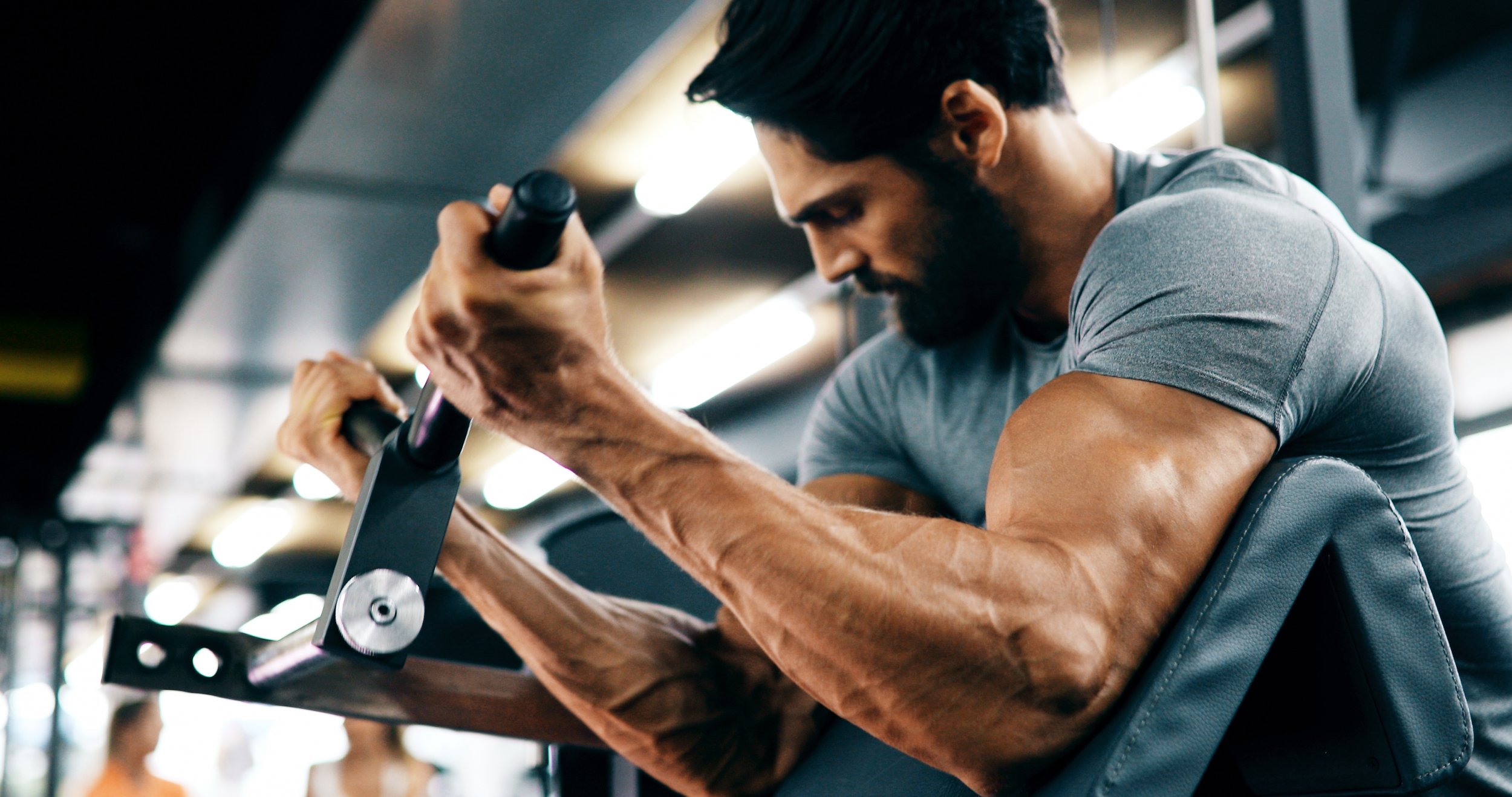 man gym fitness working out stock getty 