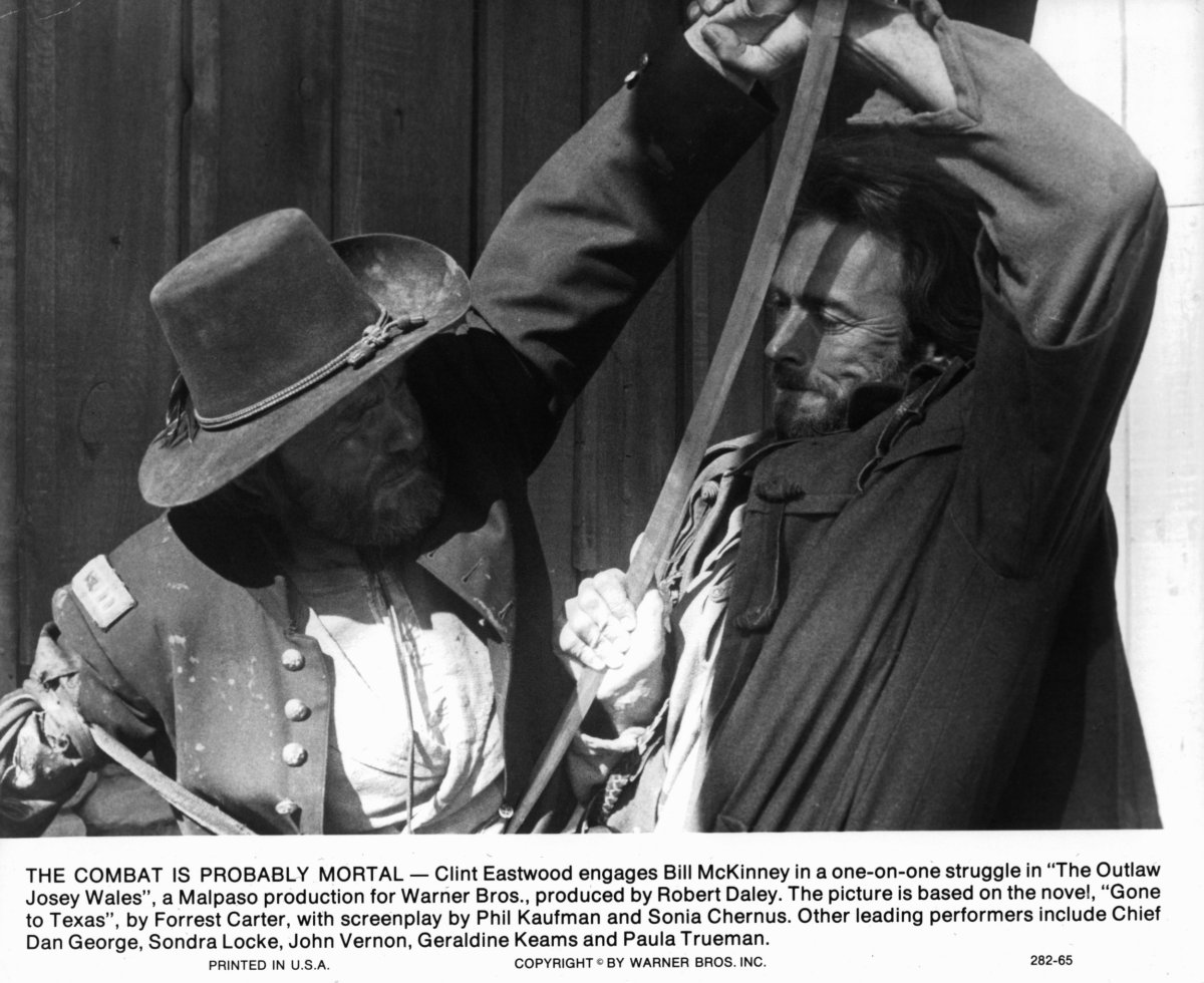 Outlaw Josey Wales Clint Eastwood