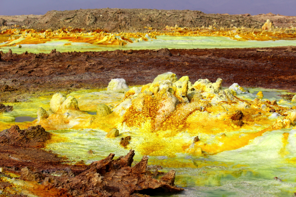 Dallol hot spring