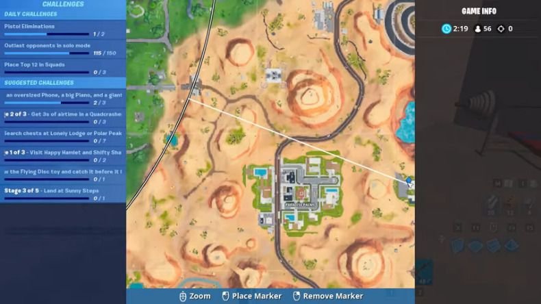 Fortbyte #74 location map