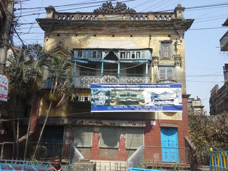 French mansion in Old Dhaka