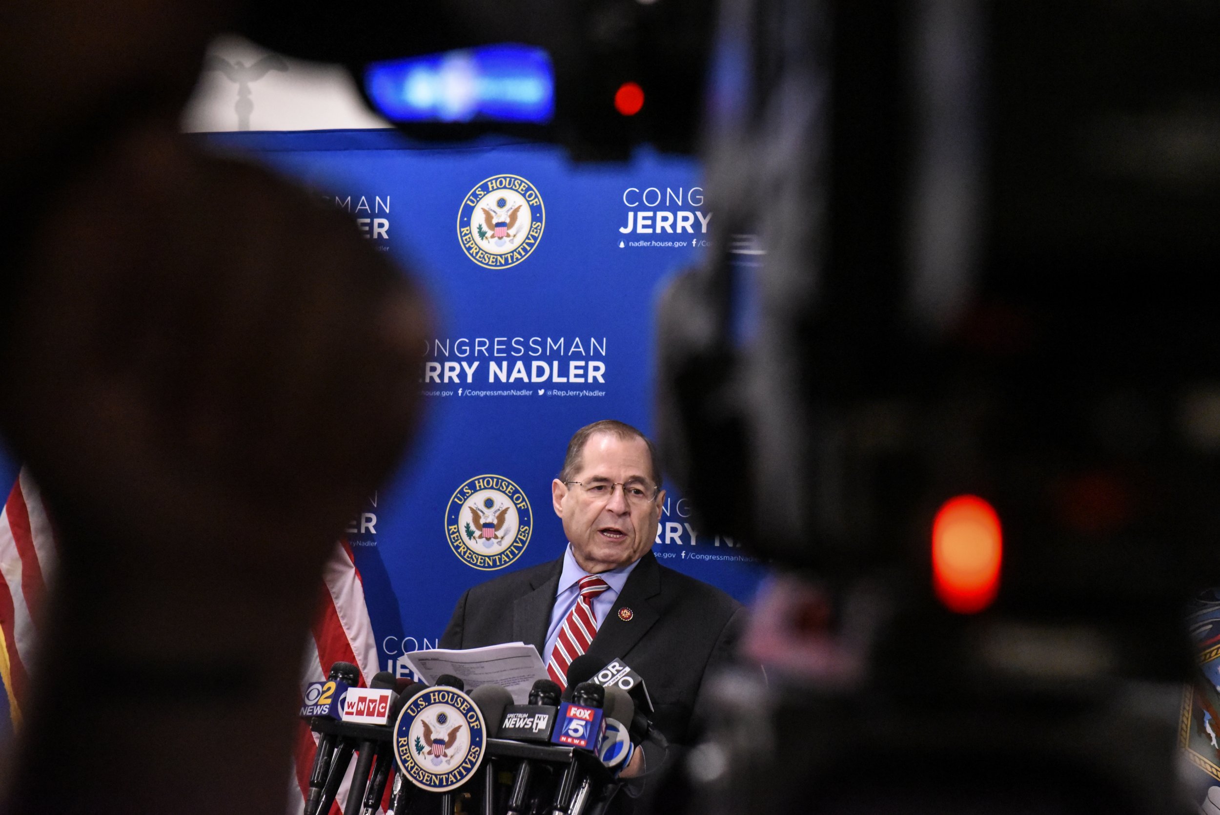 Jerrold Nadler Backs down on threat to subpoena Robert Mueller