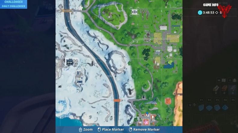 fortnite giant dumpling head map