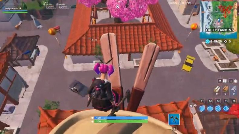 fortnite giant dumpling head gameplay
