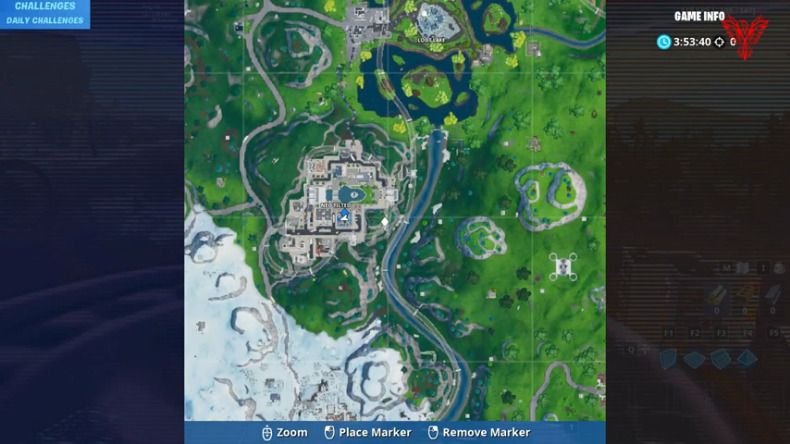 fortnite holographic durrr burger head map