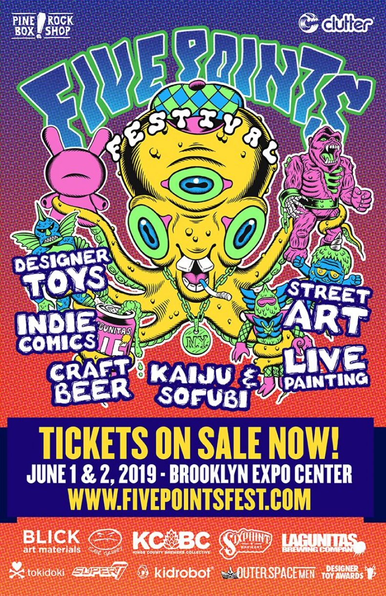 Five Points Fest 2019 Poster