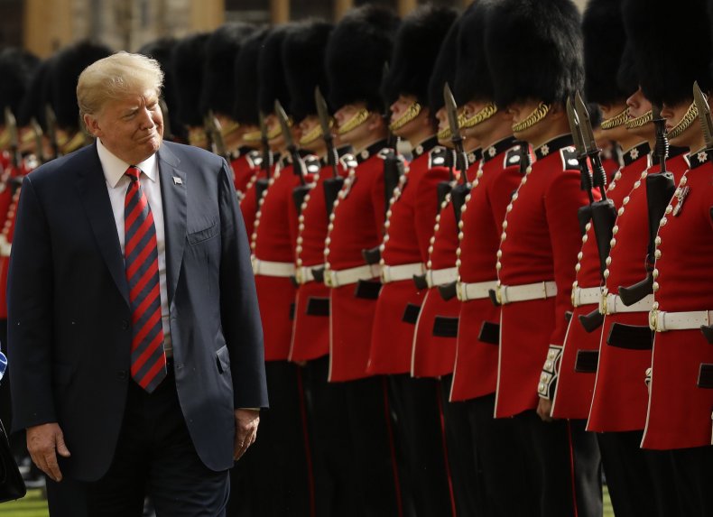 Donald Trump, state visit, UK, Queen, protests, Windsor