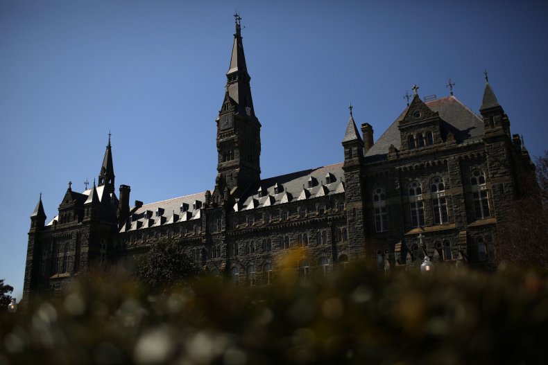 georgetown university college admissions scandal