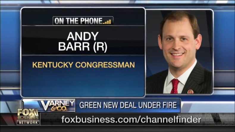 Andy Barr on Green New Deal