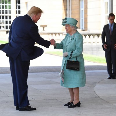 Queen Elizabeth II, Donald Trump, Buckingham Palace Queen Elizabeth II, Donald Trump, Buckingham Palace