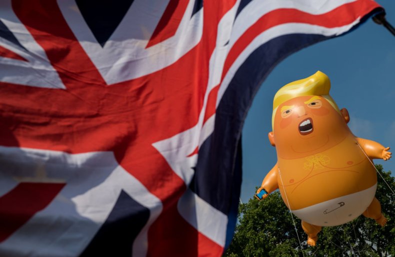 donald trump uk support