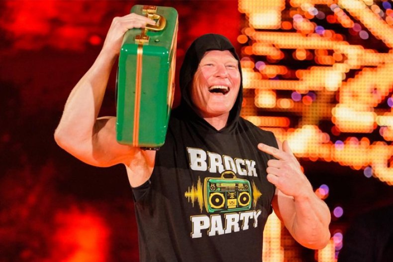 brock lesnar raw results wwe