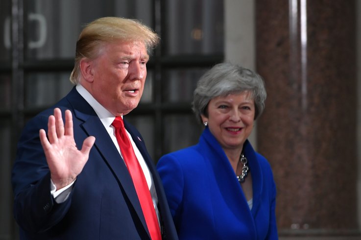 Donald Trump Theresa May Jeremy Corbyn Donald Trump Theresa May Jeremy Corbyn