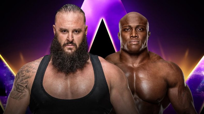 super showdown braun strowman bobby lashley