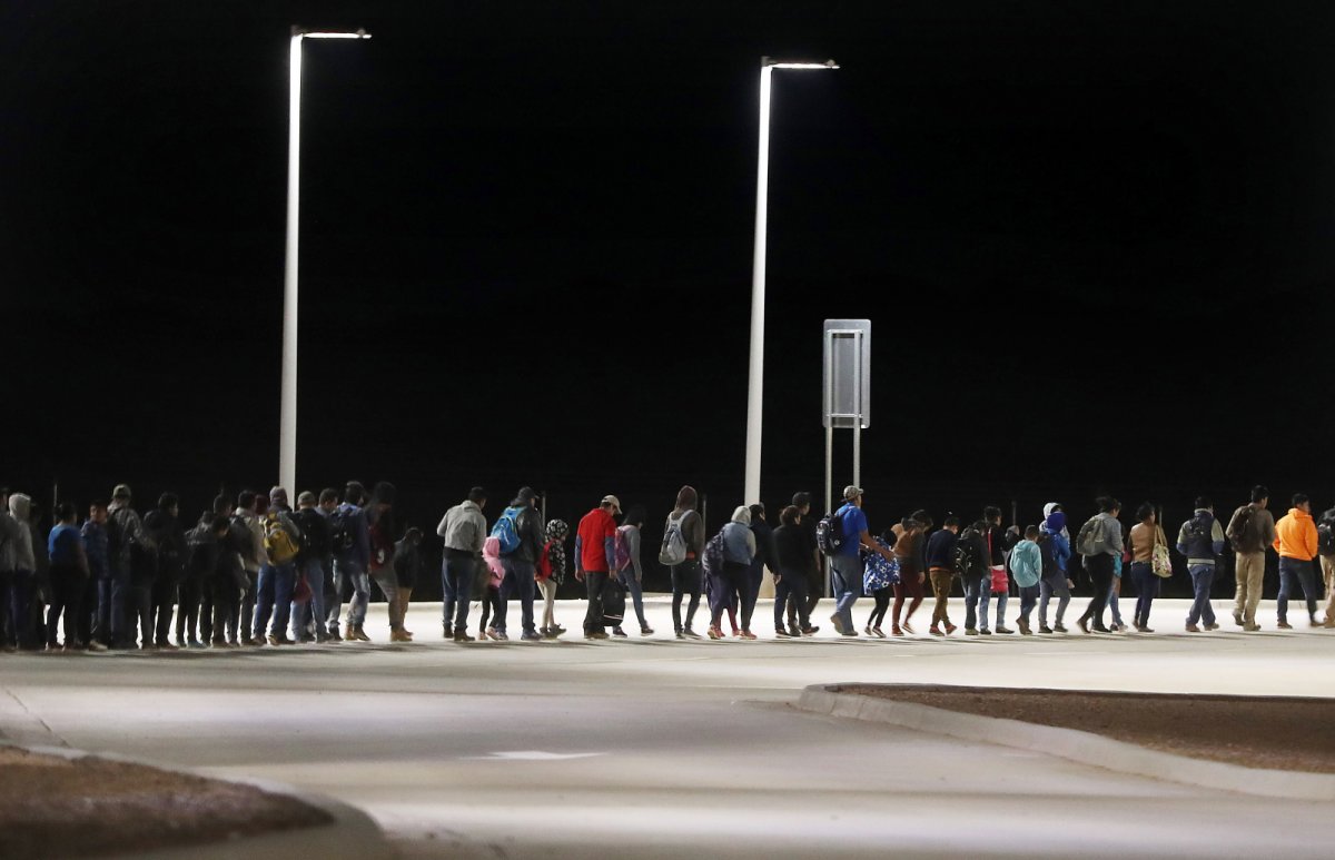 Border, migrants, apprehended, U.S.-Mexico