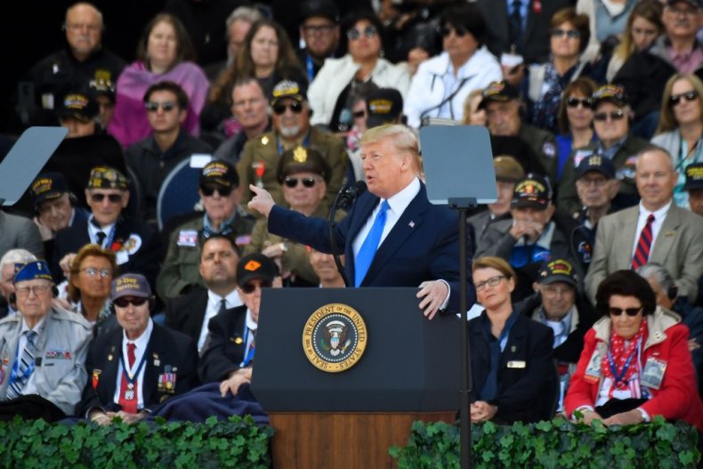Donald Trump D-Day speech